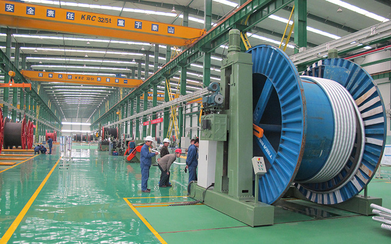 Wuxi Hengtai Cable Machinery Manufacture Co., Ltd productielijn van de fabrikant