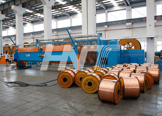 Naakte Al/Cu-Dubbele het Wielkaapstander 6B van de Draad Stijve Vastlopende Machine - 36B die Kooi vastlopen